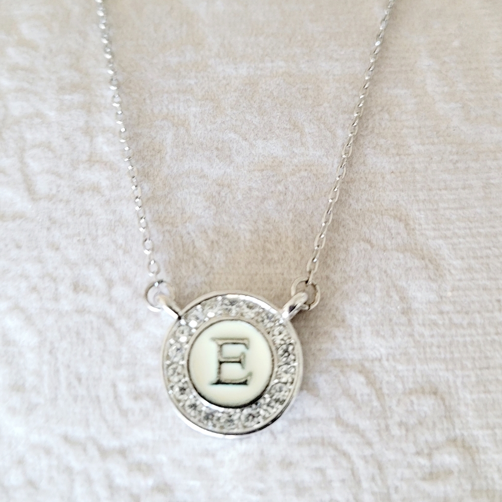 Maren Elena Alphabet Letter Pendant.